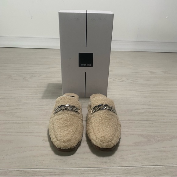 Dolce Vita Shoes - Dolce Vita Pela Sherpa slide on loafers